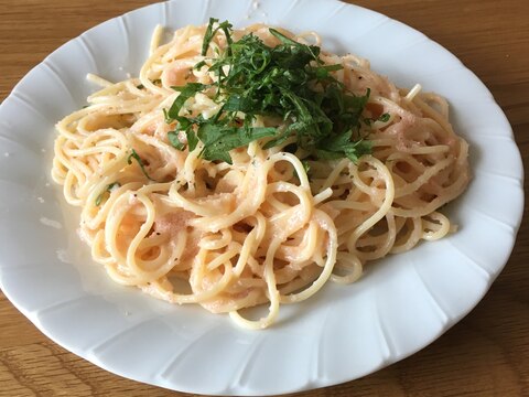 明太子クリームパスタ♪